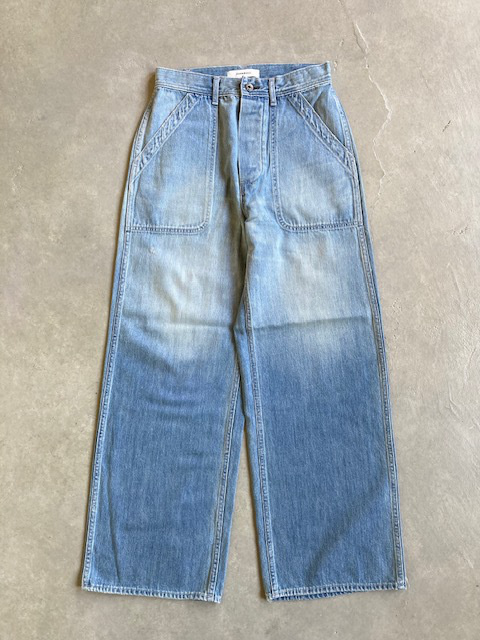 JOHNBULL ドライデニムデッキパンツ