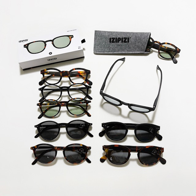 IZIPIZI SUN LIGHT COLOR GLASSES #C & #D