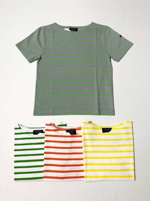 Le minor  ライトコットン半袖ボーダーTシャツ