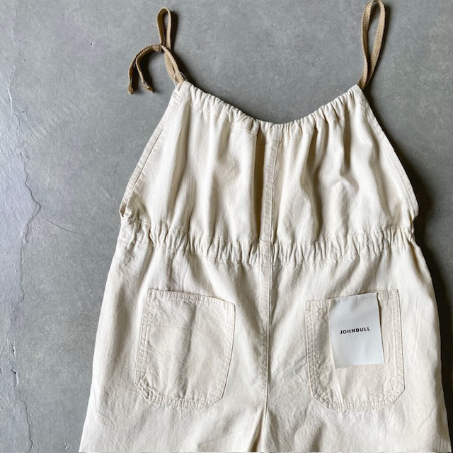 JOHNBULL シャンブレードローストリングサロペット