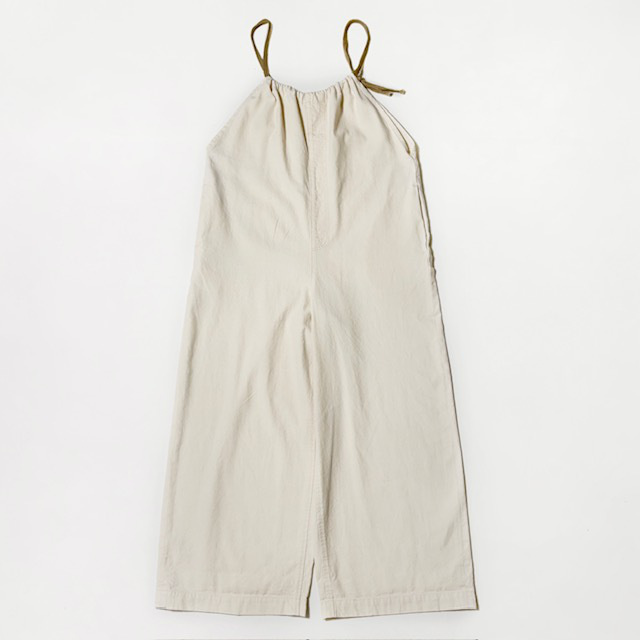 JOHNBULL シャンブレードローストリングサロペット