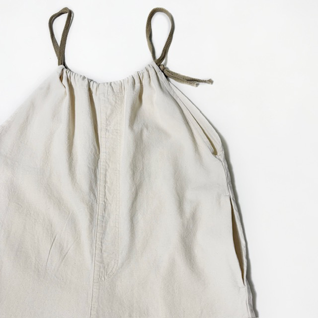 JOHNBULL シャンブレードローストリングサロペット