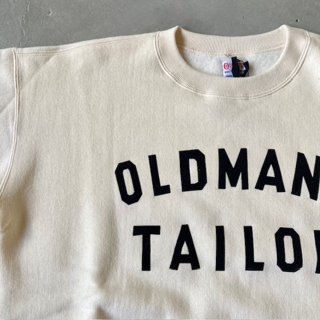 OLDMAN'S TAILOR OMT PRINT CREW SWEAT
