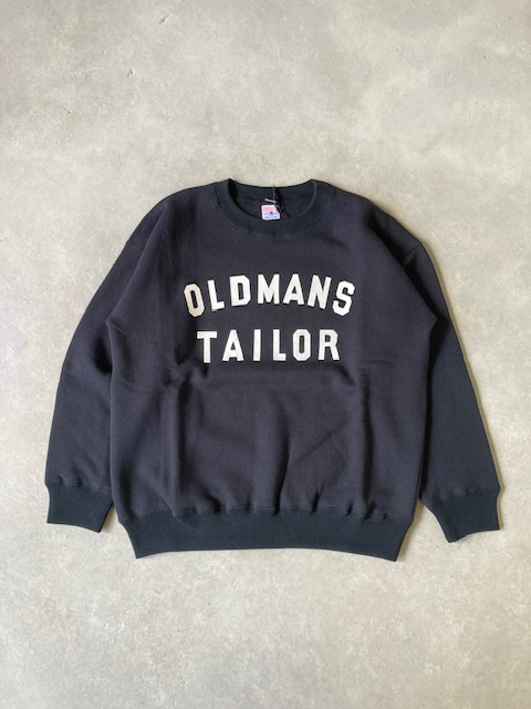 OLDMAN'S TAILOR OMT PRINT CREW SWEAT