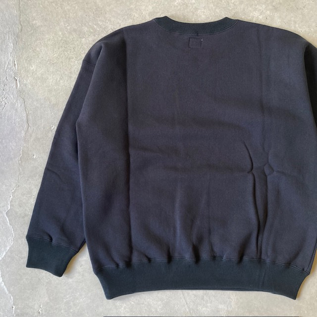 OLDMAN'S TAILOR OMT PRINT CREW SWEAT