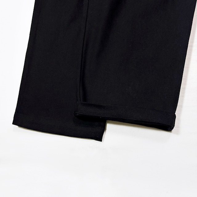 STILL BY HAND コットンツイルワンタックパンツ