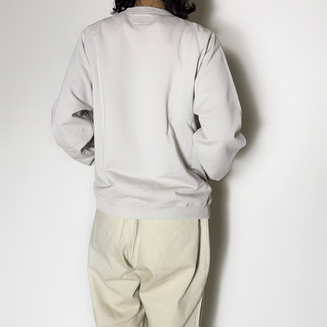 STILL BY HAND フレンチテリーラグランスリーブクルーネック