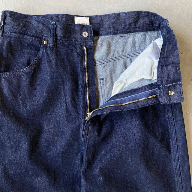 MORIKA ルーズペインターデニムパンツ