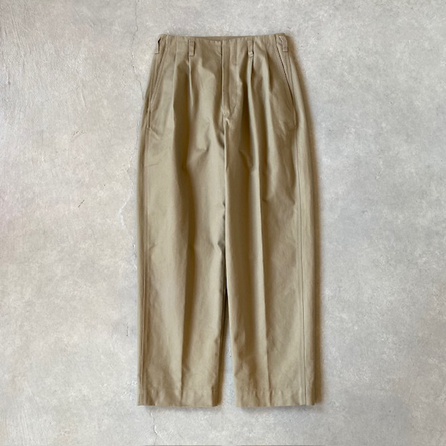 MORIKA ペグトップトラウザーズ