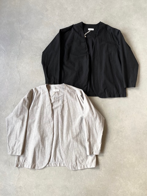 PRIT 綿麻ストレッチトッパージャケット