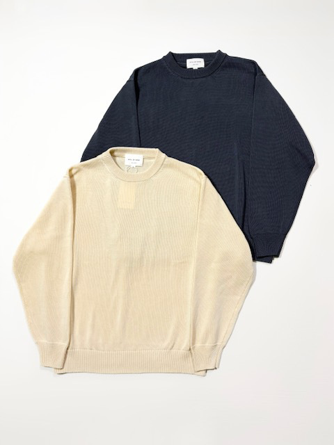 STILL BY HAND 10G COTTON SWEATER