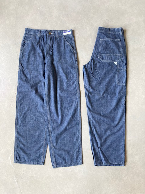 UNION HERCULES MADE  インディゴダンガリーワークパンツ