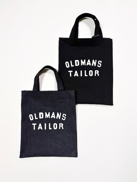 OLDMAN’S TAILOR  OMT PRINT DENIM MINI TOTE BAG
