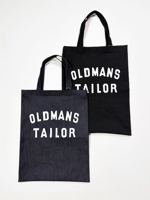 OLDMAN’S TAILOR OMT PRINT DENIM TOTE BAG