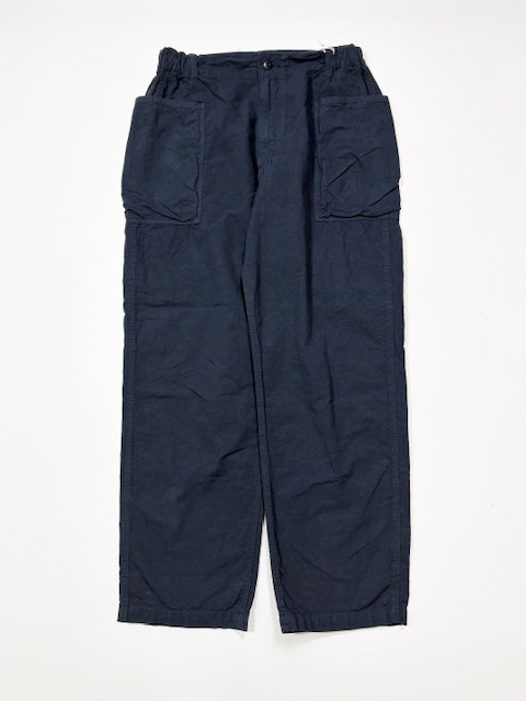 SAGE DE CRET コットンヘンプウェザー ワイドワークパンツ