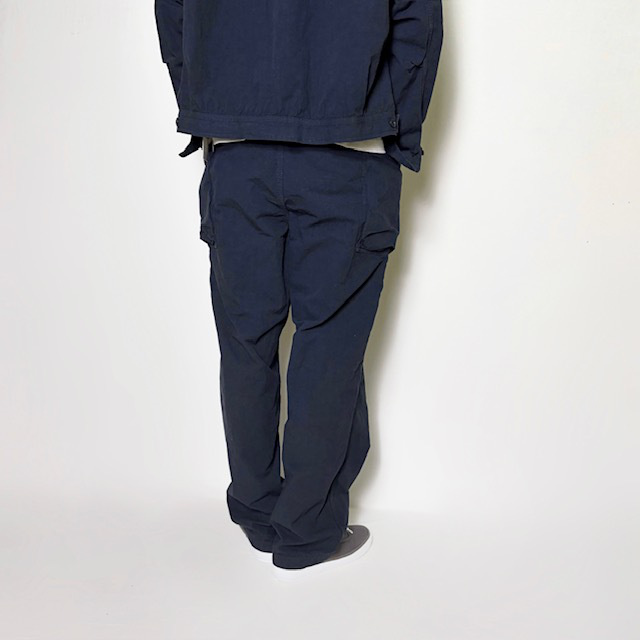 SAGE DE CRET コットンヘンプウェザー ワイドワークパンツ