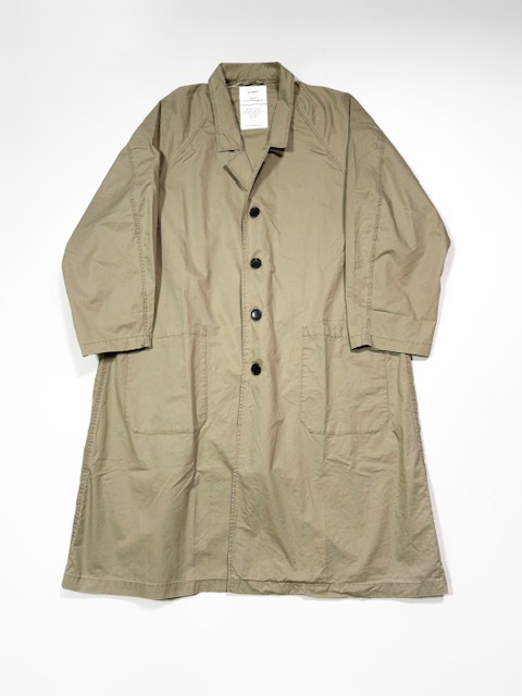 H.UNIT TWILL RAGLAN ATELIER COAT