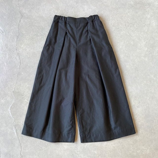 結-yui- COTTON/LINEN BACK SATIN  WIDE TUCK EASY BAGS